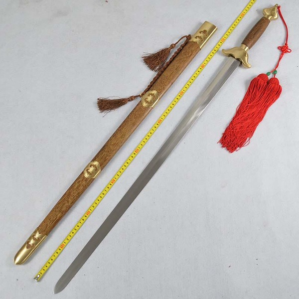 Wudang Traditional Tai Chi Jian Stainless Steel 3 Sizes Internal 