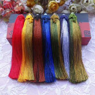 Hand-Woven Real Horse Hair Red Sword Tassel l 4 Colors - Internal Wudang  Store