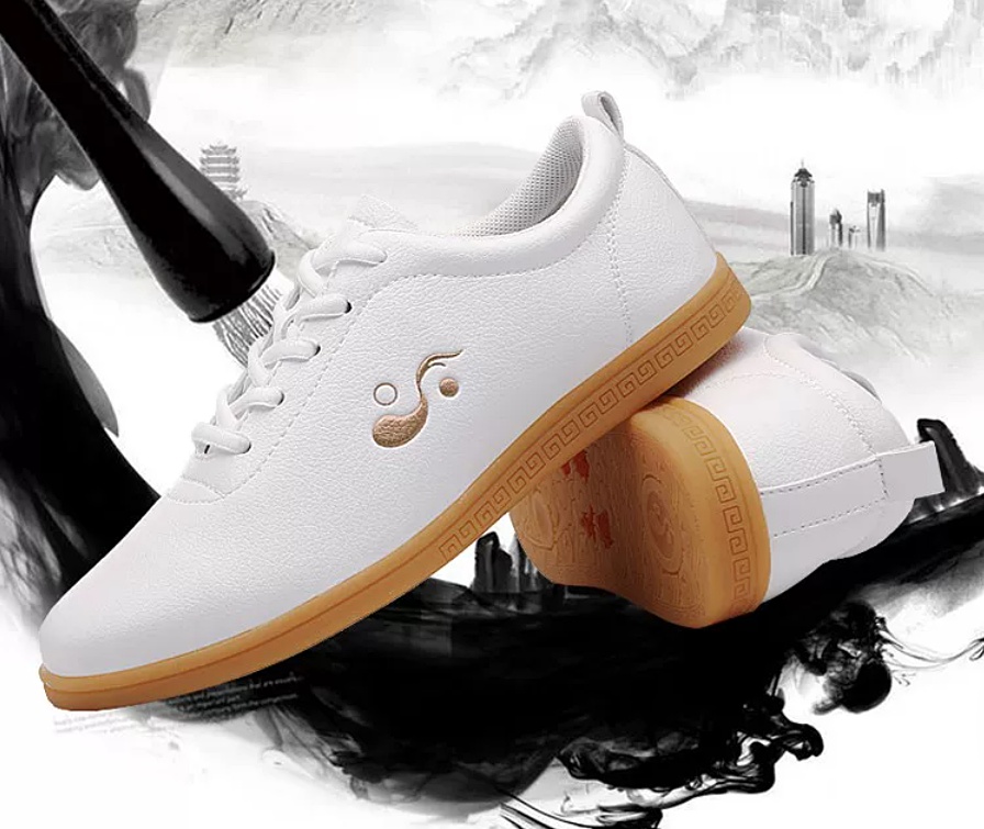 white sole tai chi shoes