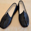 Wudang Black Hand-Sewn Leather Sole Tai Chi Shoes  Black  [All Sizes] - Image 2