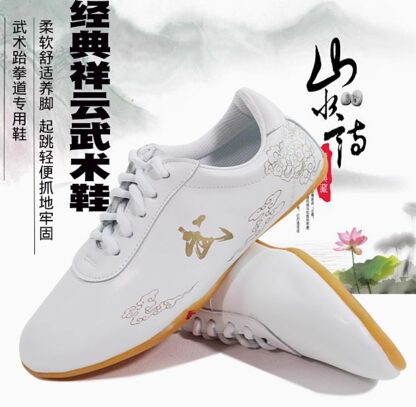 leather competition tai chi shoes