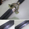 CUSTOM LISTING Genuine Shen Hirotaka Handmade Flower Tai Chi Jian | Pattern Steel - Image 9