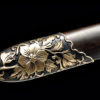 CUSTOM LISTING Genuine Shen Hirotaka Handmade Flower Tai Chi Jian | Pattern Steel - Image 2