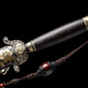 CUSTOM LISTING Genuine Shen Hirotaka Handmade Flower Tai Chi Jian | Pattern Steel - Image 4