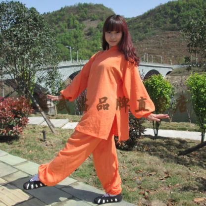 Orange Wudang Taoist Uniform