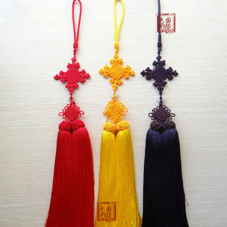 Hand-Woven Real Horse Hair Red Sword Tassel l 4 Colors - Internal Wudang  Store