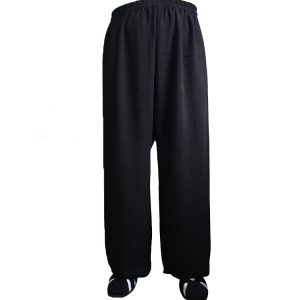Handmade Wudang Elastics Tai Chi Pants with Side Pockets, Kung Fu Pants ...