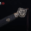 Elite Forge Chinese Peony Carvings Ray Skin Taiji Jian | Pattern Steel, Rigid - Image 3