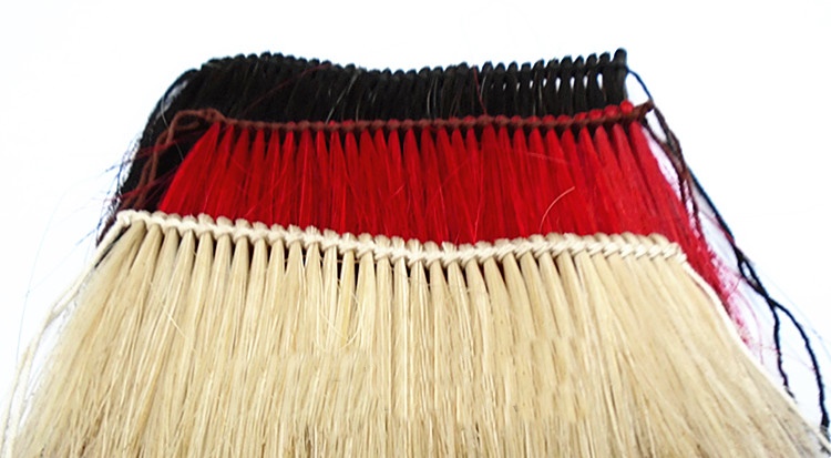 Red Spear Tassel, Real Horsetail - Tassels & Saches - Weapons related -  Products - Webmartial