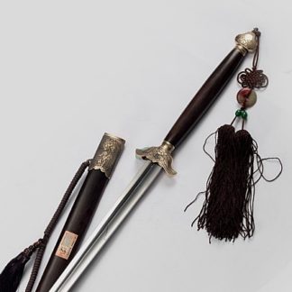 black tai chi long sword