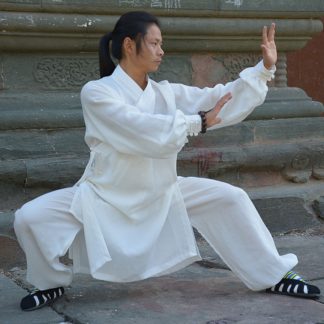 white taoist uniform