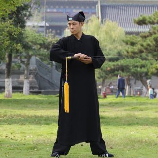 Wudang Taoist Extra Long Daoist Priest Robe Wide Sleeves