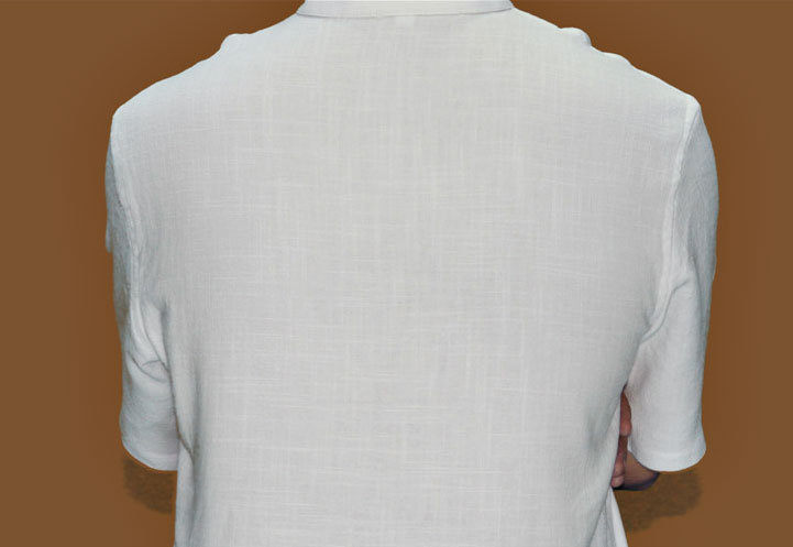 Handmade Traditional Wudang Short Sleeved Tai Chi Shirt - Multicolor - Image 9
